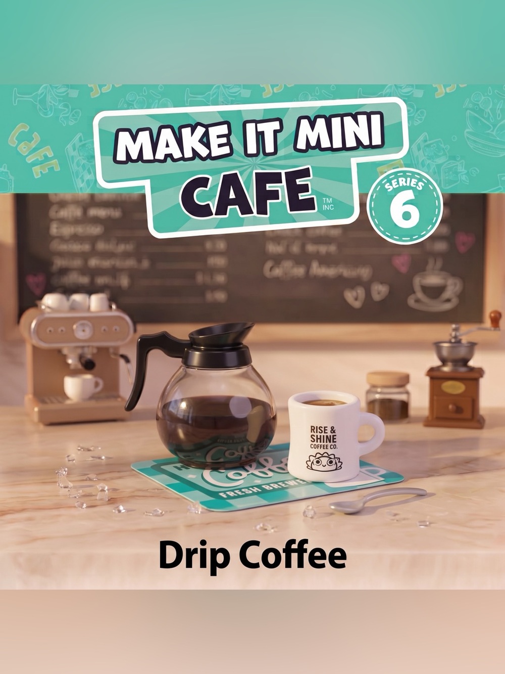 MGA's Miniverse Make It Mini Food Cafe Series 6: DRIP COFFEE (Sealed)